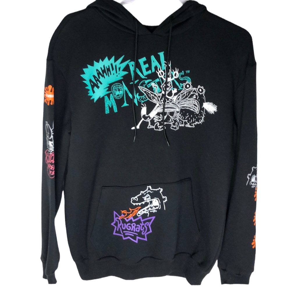 Ahh Real Monsters Nickelodeon Sweatshirt Hoodie Size M